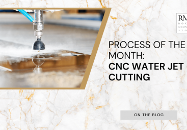 Rocky Mountain Stone Blog Banner water jet cutting