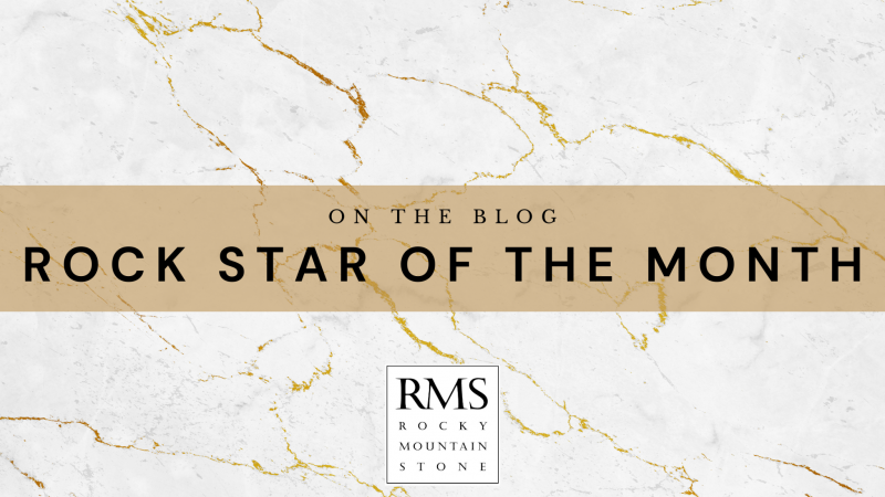 ROCK STAR OF THE MONTH